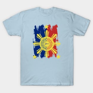 Philippine Flag / 3 Stars & Sun / Baybayin - NGA T-Shirt